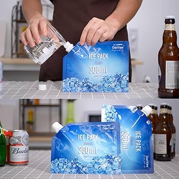 なっちゃん　アイスパック追加分 Amazon | DanYee 保冷剤 次世代アイスパック 300ml ice bag 約